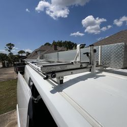 Ergo Rack Ladder Rack For Ford Transit  With Conduit Carrier 238  By Weather Gaurd