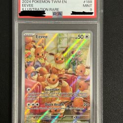 Eevee Twilight Masquerade PSA 9