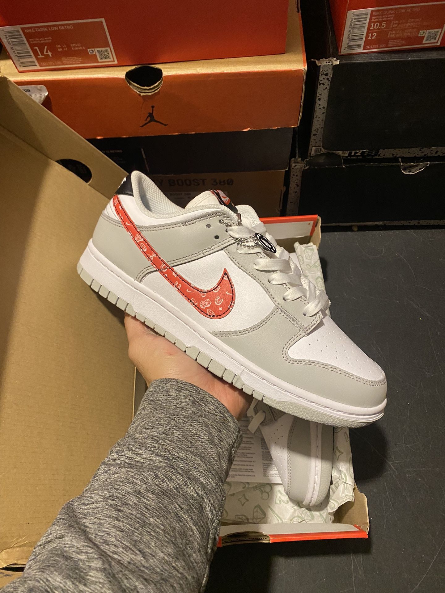 Nike Dunk Low SE Lottery Pack Grey Fog size 8.5 *Tried On*