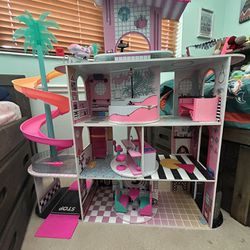 LOL Doll House, Cars, Dolls And Accessories 