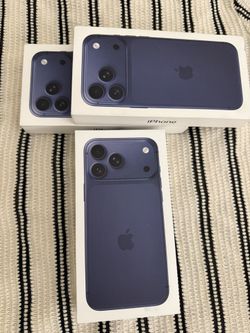 Apple iPhone 17 Pro Max Blue Or 17 Pro Blue New Sealed Unlocked