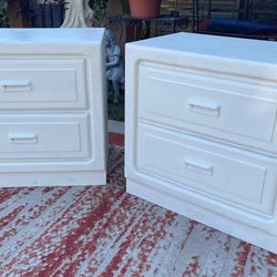 Gorgeous Stanley Solid Wood Two Nigth Stands 