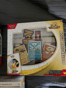 Pokemon 30th celebration poster collection