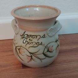 Studio Pottery Kitchen Vessel For Spoons & Things