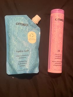 Amika shampo & conditioner