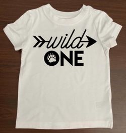 Wild one shirt or onesie