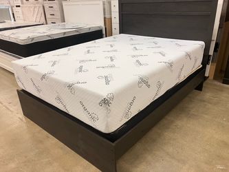 New mattress,boxpring  and metal frame. All sizes available, twin starts at $99. Hanlamos Espanol.