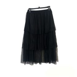 Womens Black Skirt Size XL