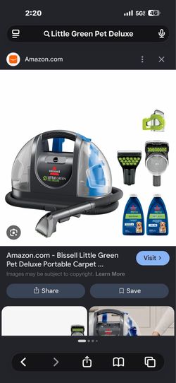 Little green pet deluxe cleaner