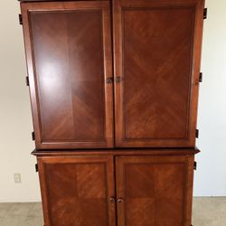 Deluxe Computer Desk/TV/Printer Entertainment Center 
