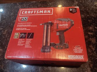 Craftsman V20 18-Gauge Cordless Brad Nailer