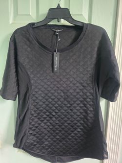 W118 by Walter Baker Women's Black Shirt Size Medium New With Tag Attached