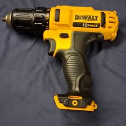 DEWALT 12V MAX* Cordless Drill, 3/8-Inch, Tool Only (DCD710B)