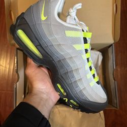 Brand New Nike Air Max 95 OG Big Bubble Neon Size 14 $300