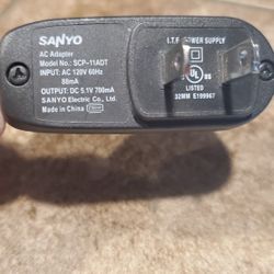 Sanyo SCP-11ADT AC Power Supply Adapter Charger Cord. Please Read Description.  
