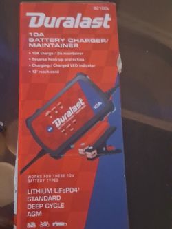 Duralast 10A battery charger /maintainer