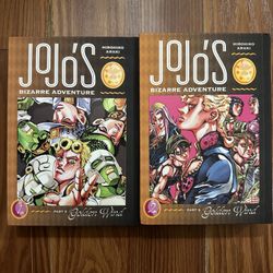 Jojo Bizarre Adventure Part 5 Manga Volume 1 & 2