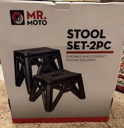 Mr. Moto Stool Set-2PC