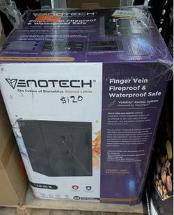 Finger Vein Fireproof and Waterproof Safe
