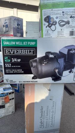Shallow Well Jet Pump