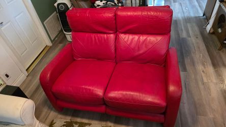 Top grain Leather Recliner