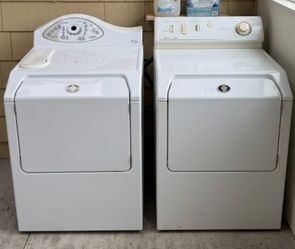 Washer and Gas Dryer