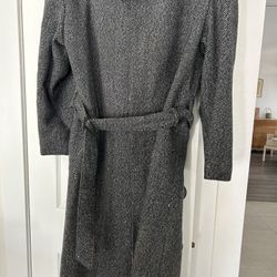 Long Winter Coat By Leonardo Sz 40