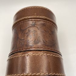 Stetson Leather Cup For Desktop Or Game Playing