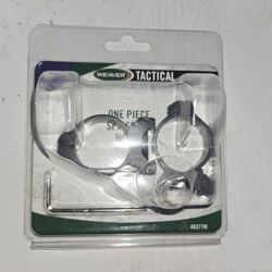 1" 2 Piece Scope Mount Picatinny