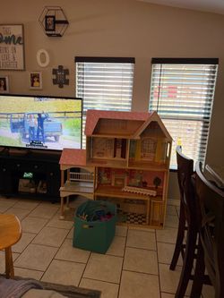 Tall doll house