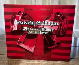Sephora advent calendar 25 days of beauty must haves 2026