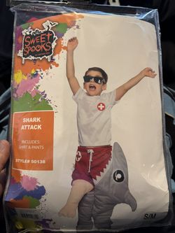 Life Guard & Shark Costume