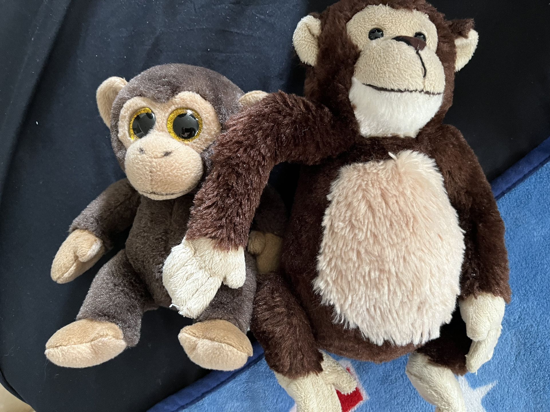 Small Monkeys Plush Stuffed Animals 