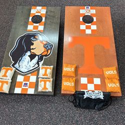 Corn Hole Game Tennessee Volunteer Preowned 