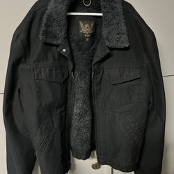Womens Black Denim Jacket