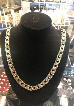 24KT Gold Bond Chain with Lifetime Replacement Guarantee (THIS IS NOT A PLATED CHAIN & IT WILL NOT CHANGE COLOR)