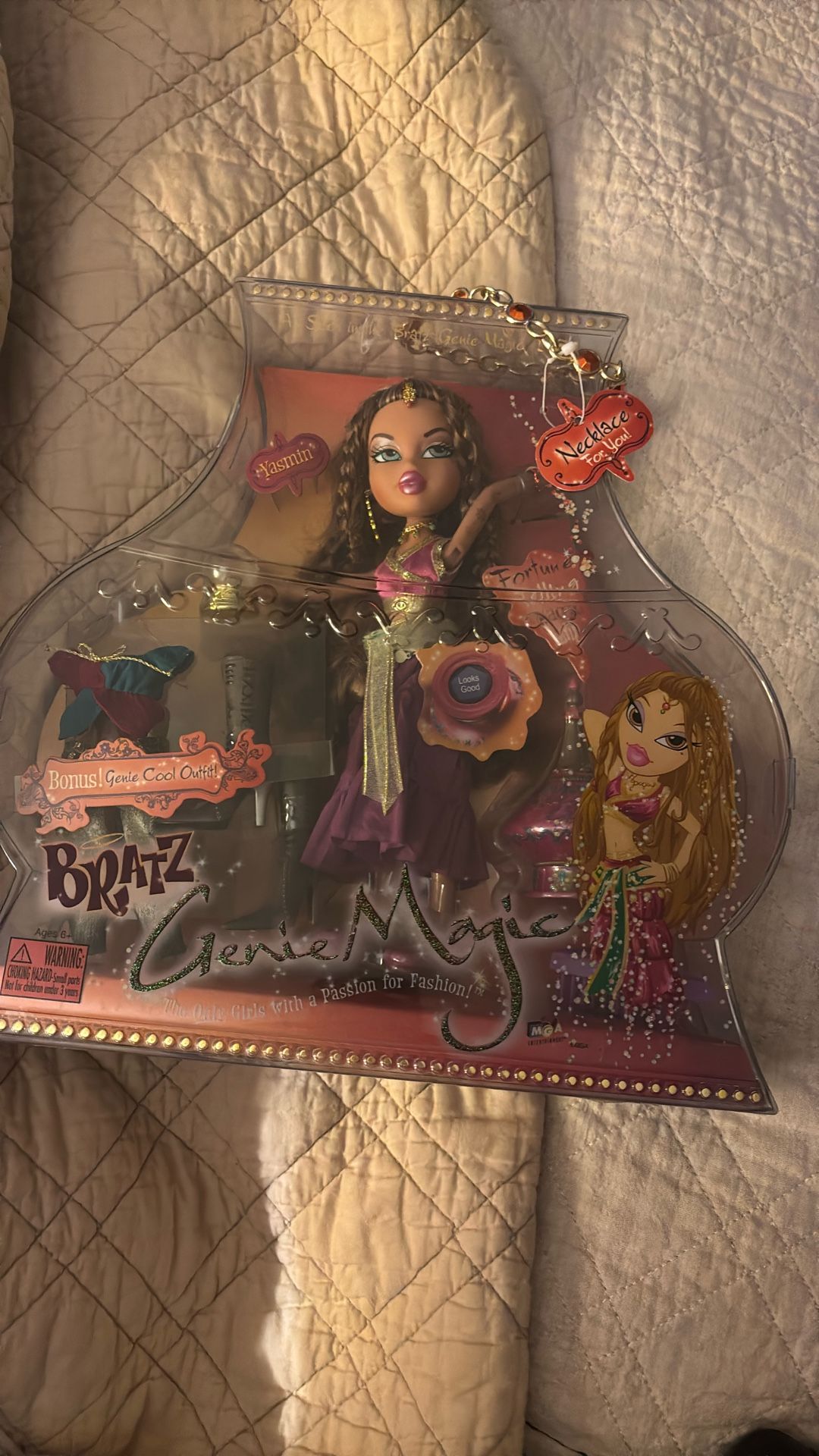 🌟 Yasmin Genie Magic Bratz Doll + Bonus Genie Cool Outfit – Rare & Gorgeous! 🌟