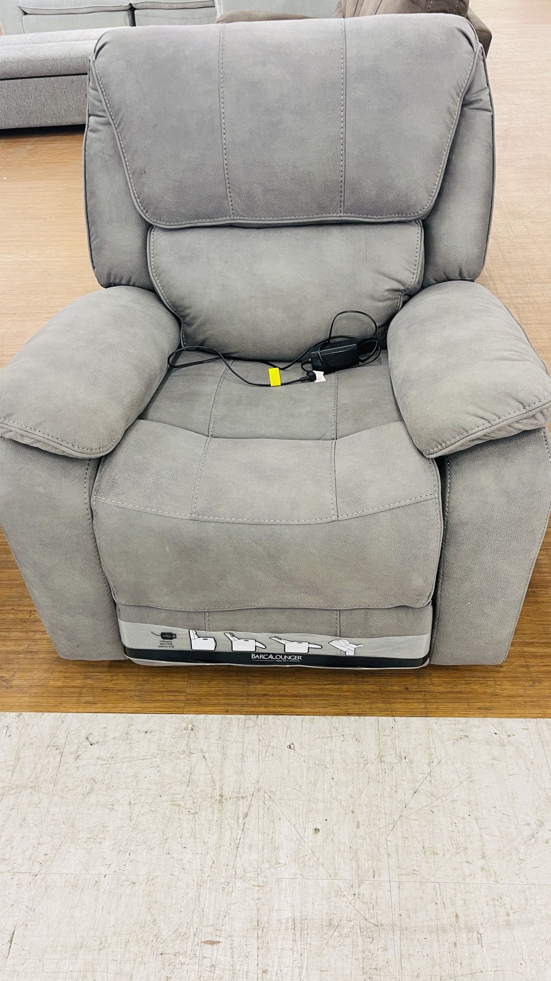 Fabric Barcalounger Recliner NEW Costco Barcalounger Henley Fabric
