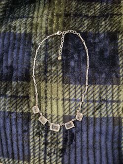 Swarovski silver and crystal necklace