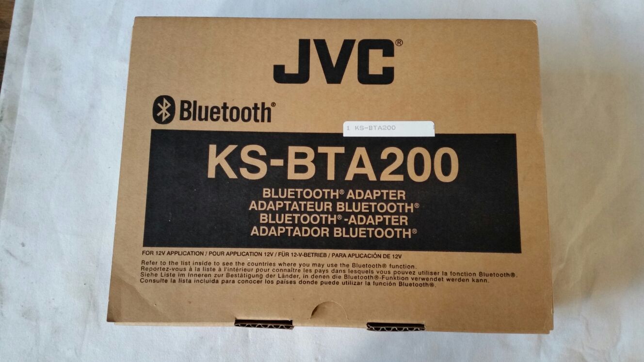 JVC Bluetooth adapter KS-BTA200
