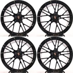 21" Staggered FORGED Porsche Wheels Rims Set of 4 21x9.5 21x11.5 5x130