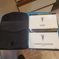 Owners Manual 2007 Vibe