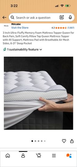 Queen Mattress Topper