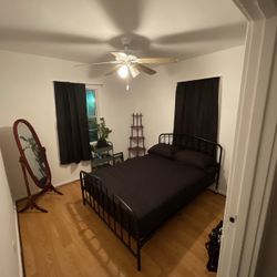 Black Metal Bed Frame