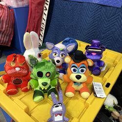 Five Nights At Freddys Plushies New With Tags 