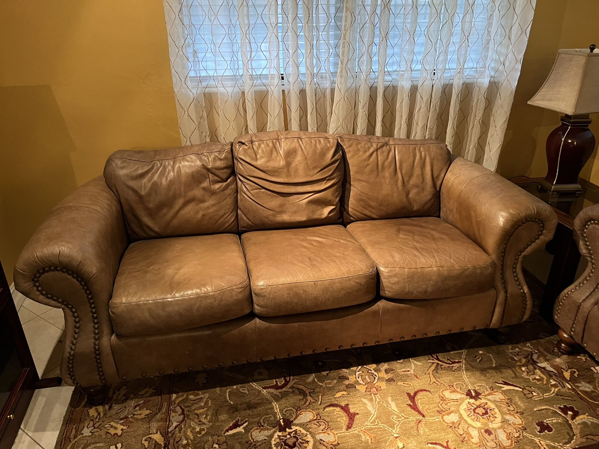 Couch, Love Seat, Chair and Ottoman