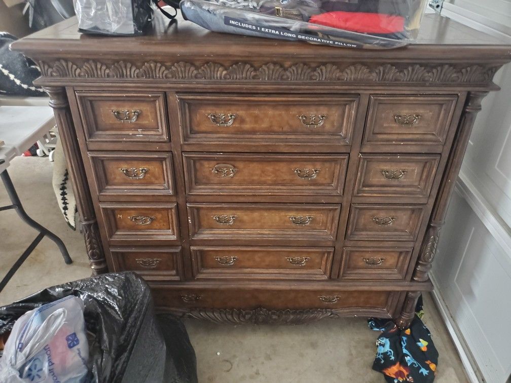 Dresser, coffee table miscellaneous, clothes ,shoes **ask for prices**