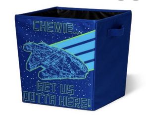 star war- glow in the dark - storage bin