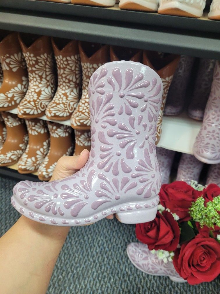 💜 Boot Flower Vase 🌼 