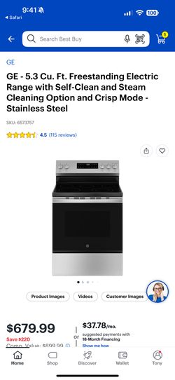 GE Electric Oven 500 Series